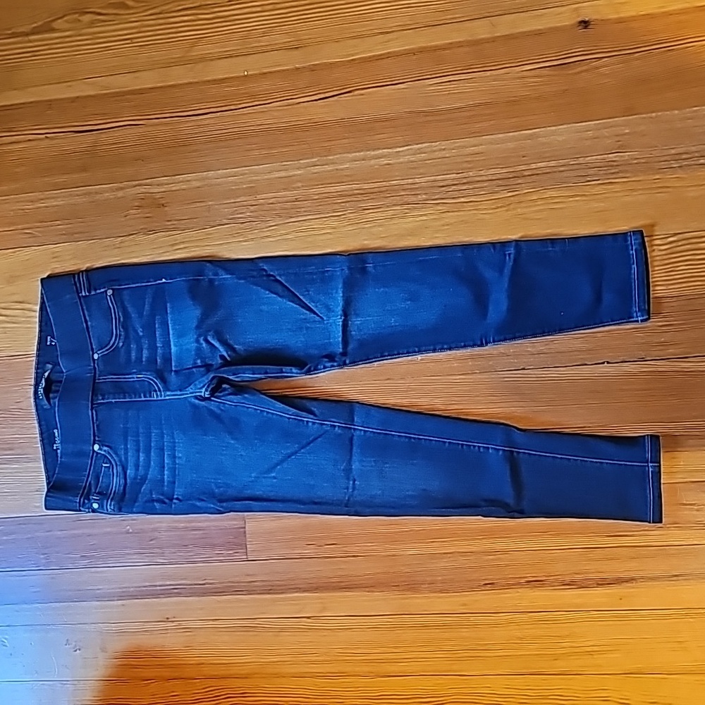 Denim leggings